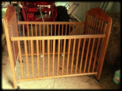 Crib to Chicken Coop Image